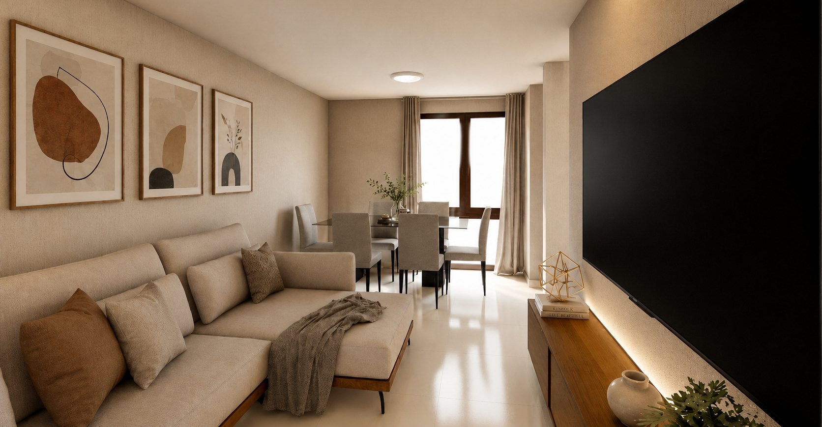 Departamento Baez, remodelación integral en CDMX.